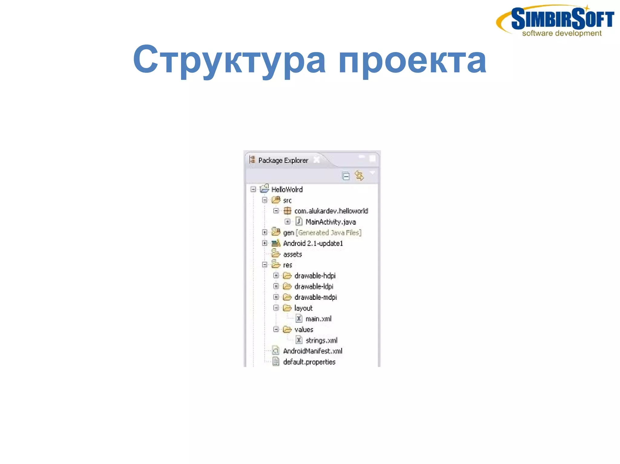 Структура проекта
 