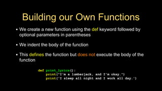 Comprehensive Guide to Python Functions: Definitions, Usage, and Best ...