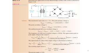 Comprehensive Overview of Full-Wave Rectifiers and Power Supply Filters ...