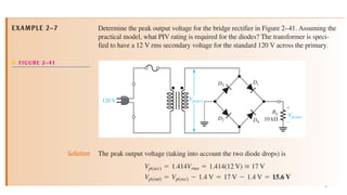 Comprehensive Overview of Full-Wave Rectifiers and Power Supply Filters ...