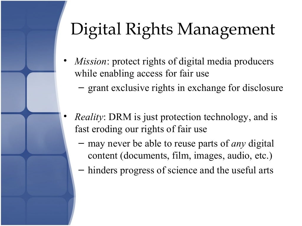 Lec49 50 digital rights management