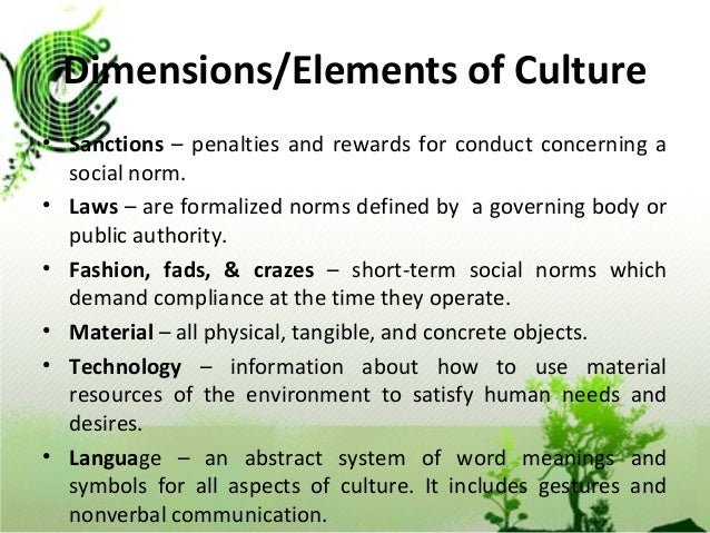 Comparatively Little Concern 8 Dimensions Elements Of Culture E2 80 A2 Comparatively Little Concern 8 Dimensions Elements Of Culture E2 80 A2