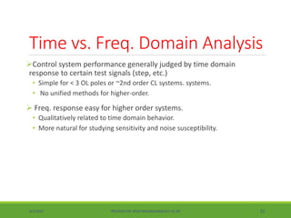 Lec 4 design via frequency response | PPTX