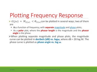Lec 4 design via frequency response | PPTX