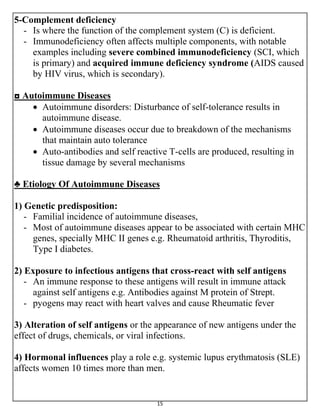 Cytokines and HYPERSENSITIVITY and Disorder of Human Immunity | PDF