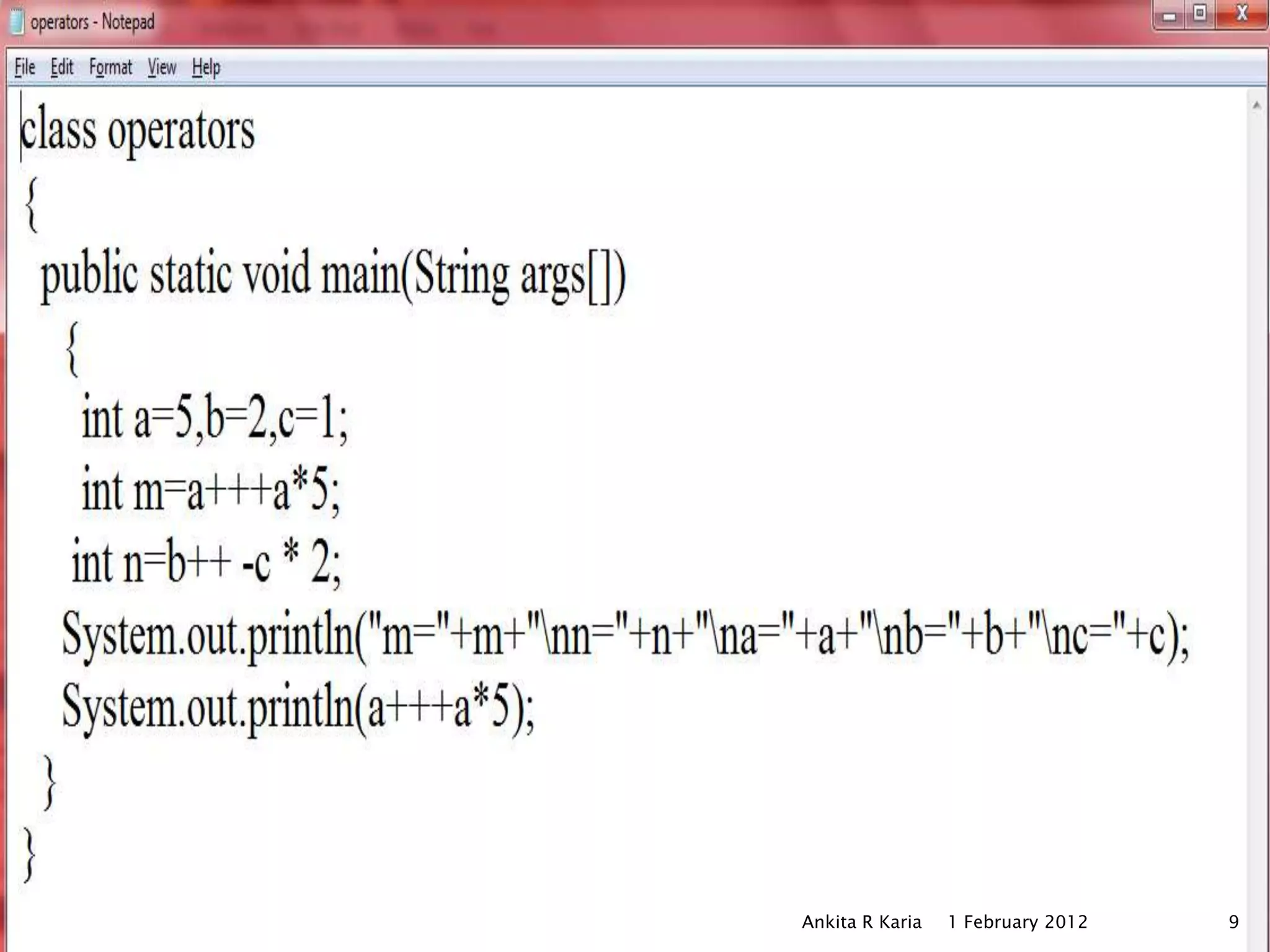 Operators and Expressions in Java | PPTX