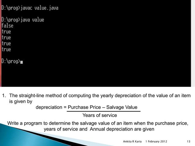 Operators and Expressions in Java | PPTX