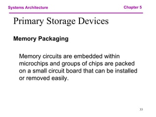Storage Chip Primary Lec5 | PPT