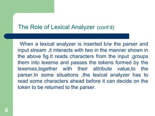 Lexical Analysis | PPT