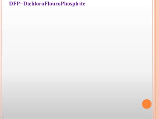 DFP=DichloroFlouroPhosphate
 