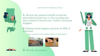 PRACTICAL WOUND DRESSING procedure practical | PPT