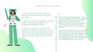 PRACTICAL WOUND DRESSING procedure practical | PPT