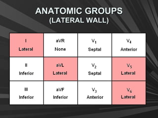 ANATOMIC GROUPSANATOMIC GROUPS
(LATERAL WALL)(LATERAL WALL)
 