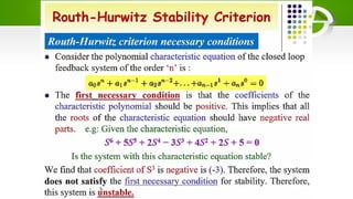 Stability Analysis in Automatic Control Systems: Understanding Unstable ...