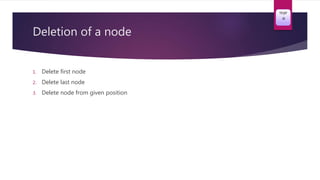 Linked list part-3 | PPT