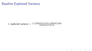 Baseline Variability Definition Lec6 nuts-and-bolts-deep-rl-research | PDF