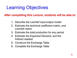 Lec 6 Leontief Input-Output analysis 2016.pptx