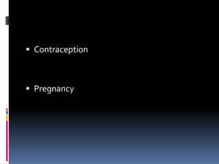 Contraception Pregnancy  