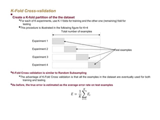 Resampling methods Cross Validation Bootstrap Bias and variance ...