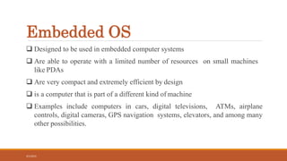 Lec 6 types_of_os | PPT