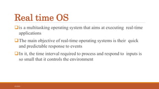 Lec 6 types_of_os | PPT