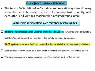 Lec7 technical installations special systems | PDF