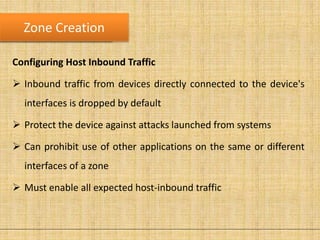 Inbound Device Firewall (Network Firewall used by Network) | PPTX