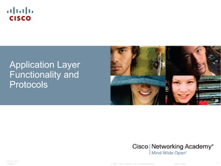Comprehensive Overview of Application Layer Protocols and Functionality ...