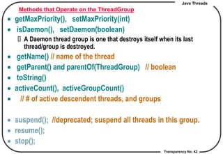 Lec7!JavaThreads.ppt java multithreading | PPT