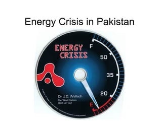 Energy Crisis in Pakistan
 