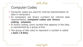 . computer codes | PPTX | Computing | Technology & Computing
