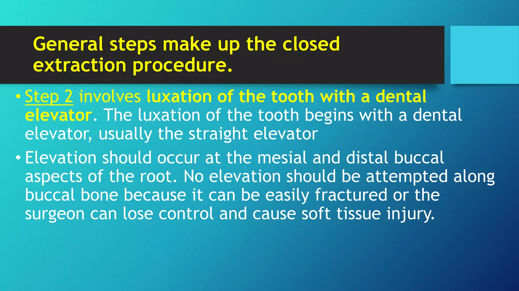 Mechanical Principles Involved in Tooth Extraction 1 | PPTX