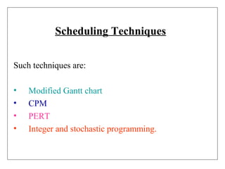 Lec8 maintenance planning and scheduling1 | PPT