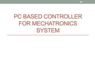 Lec 8,9,10 (interfacing) | PDF