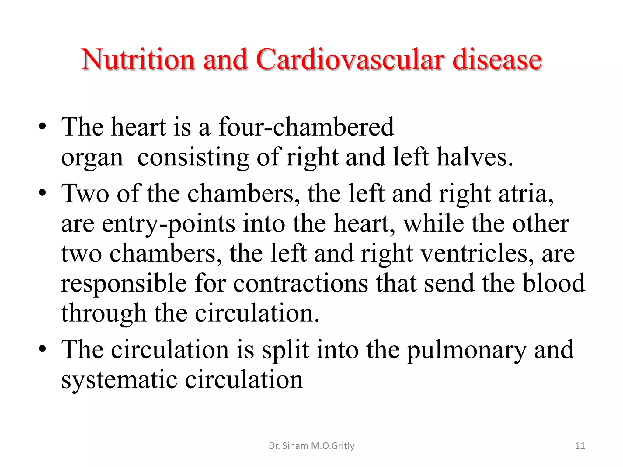 Lec 8 nutrition for health promotion and disease prevention 2 | PPTX
