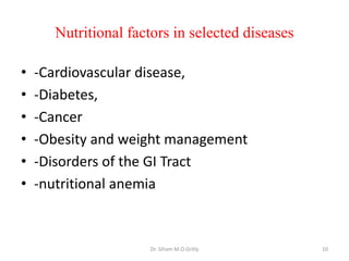 Nutrition's Role in Disease Prevention Healthy eating habits for disease prevention