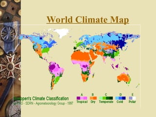 World Climate Map
 