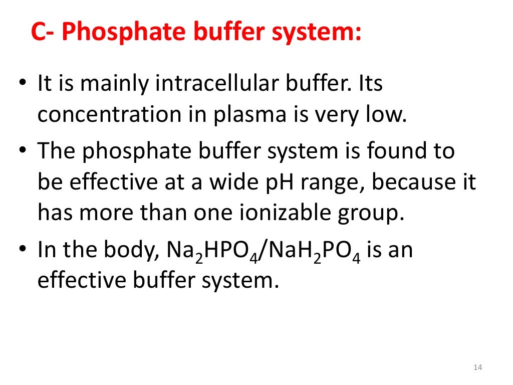 Lec 9 level 4de (biological buffer)