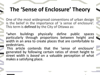 Enclosure Indesign Theory Lec 9 architectural theories and movements | PPTX