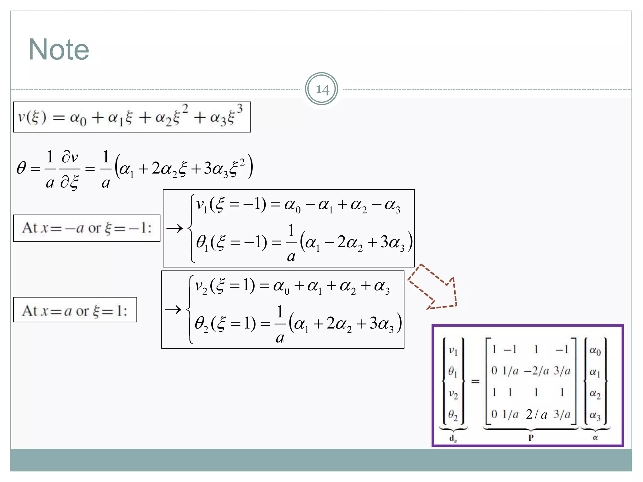 Note
14






v
a
1
 2
321 32
1
 
a
 






3211
32101
32
1
)1(
)1(


a
v
 






3212
32102
32
1
)1(
)1(


a
v
a/2
 