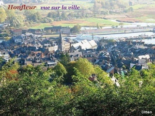 Honfleur  vue   sur   la   ville 