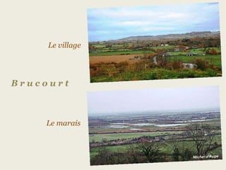 Le village Le marais B r u c o u r t 