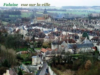 Falaise   vue   sur   la   ville 