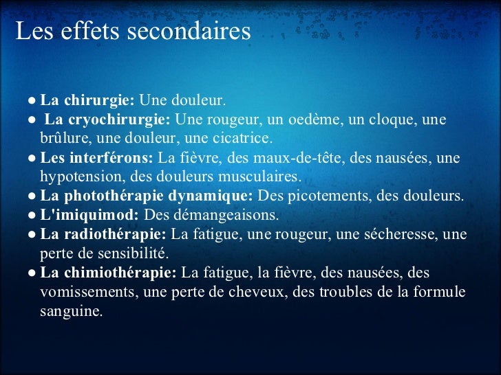 Le cancer de la peau Le cancer de la peau