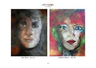21
Clair-obscur – 22 x 27 Couleur au féminin - 50 x 50
 