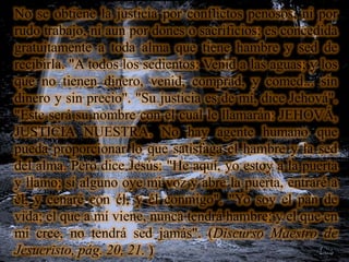 Lección 1 - La Justicia de Cristo, Revelación de las Grandes Escenas ...