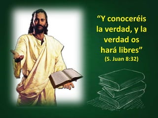 Ahora podemos entender perfectamente lo que el profeta dice en  S. Juan 14:6“Pero cuando venga el Espíritu de Verdad, él os guiará a toda la  verdad…”.“Toda la verdad” Dios