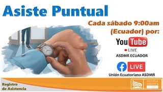 Unión Ecuatoriana ASDMR
ASDMR ECUADOR
 