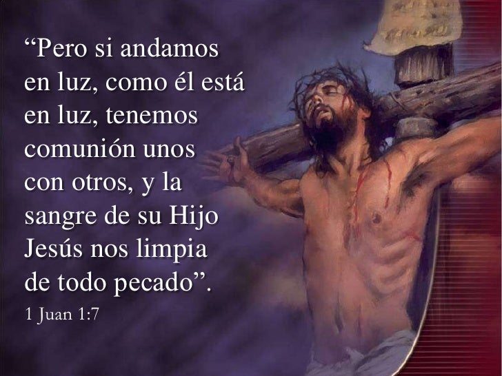 Resultado de imagen para nos limpia de todo pecado