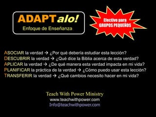 Leccion 7 Vivir Como Hijos De Dios Twp